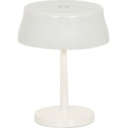 Lámpara de mesa led mini wi-fi blanco perla zafferano
