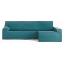 Eysa Funda de sofá chaise longue bielástica derecha verde 250 - 310 cm