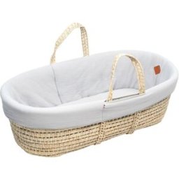 Sevira Kids Cestillo para bebé con colchón funda y sábana ajustable jeanne