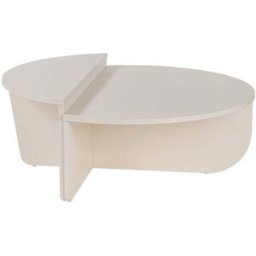 Habitat & Jardin Mesa de centro blanco 90 x 60 x 30 cm