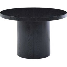 Unique Mesa de comedor madera negro