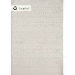 The carpet Alfombra diseño moderno estilo liso duradero, crema, 80 x 150 cm
