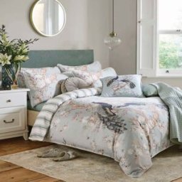 Laura Ashley Juego de funda nórdica pavo para cama 90cm 200x200cm