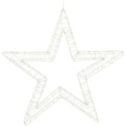 Luca Lighting Figuras navideñas led blanco cálido h6xb56xl56cm