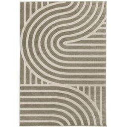 sweeek Alfombra interior con diseño gráfico topo