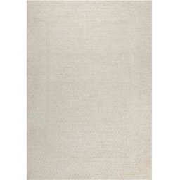 Wecon Home Alfombra crudo diseño tufting a mano en relieve 140x200