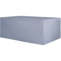 Beliani Funda de protección impermeable 275 cm 230 cm 70 cm gris