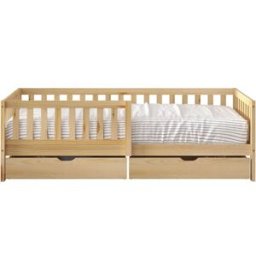 Sunny Cama infantil con 2 cajones, beige - sin colchón - 206 x 98 cm