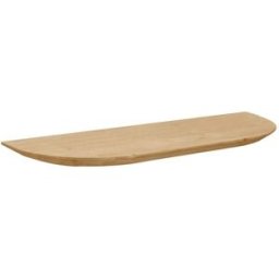 Decowood Consola recibidor de madera tono medio 100x3,2cm