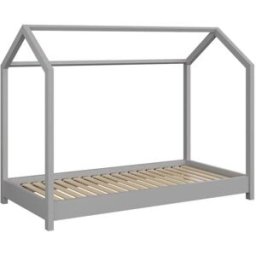 Nateo Concept Cama cabaña infantil - madera, 200x90cm