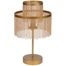 Wanderlust deco Lámpara de mesa de metal 30x30x35/50h cm dorado