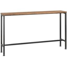SoBuy Mesa consola de entrada metal color natural h65