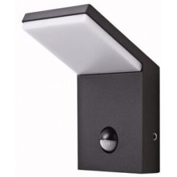 Beneito & Faure Aplique led negro 9w ip54 cct 2200k/2700k/3000k, con sensor
