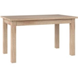 Homcom Mesa de comedor 140x80x78 cm roble