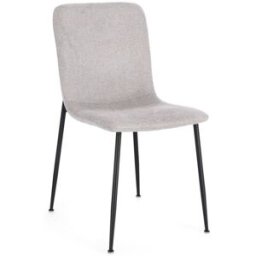 Bizzotto Juego 2 sillas gris claro