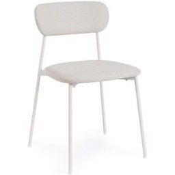 Bizzotto Juego 6 sillas blanco