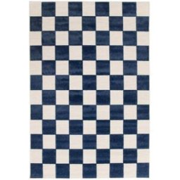 AFK Alfombra infantil con efecto esculpido azul 160 x 230 cm