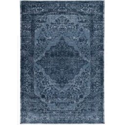 Carpet Living Alfombra de decoración en tela azul 200x290cm