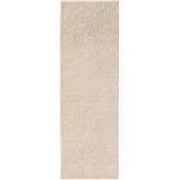 Benuta Alfombra pelo largo crema 70x200