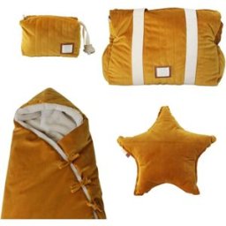 Alo Home Set Paseo Bebé 4 Piezas Saco + Bolsa Maternidad + Neceser + Cojín