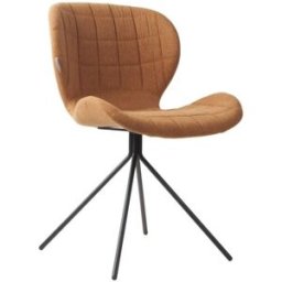 Zuiver Silla de diseño en tejido de lana camel