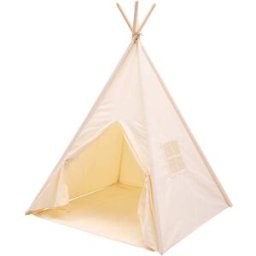 Sunny Tipi bebé algodón crema 110x110x160