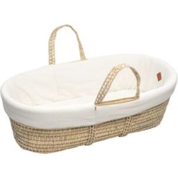 Sevira Kids Cestillo para bebé con colchón funda y sábana ajustable jeanne
