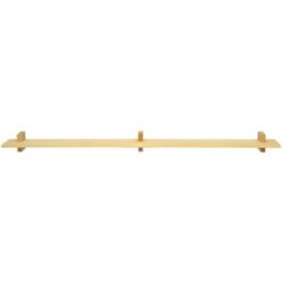 Naan Furniture Estante individual de pared en madera natural 170 cm Barnizado
