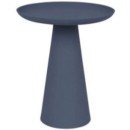 Drawer Mesa auxiliar redonda de aluminio ø34,5cm - azul