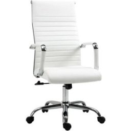 Vinsetto Silla de oficina 54x62x114 cm blanco