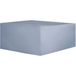 Beliani Funda de protección impermeable 160 cm 160 cm 90 cm gris
