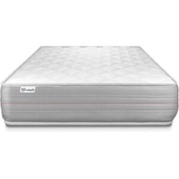 Vitalit Colchón blanco con espuma viscoelástica 90 x 190