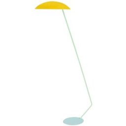 Tosel Lámpara para leer articulado metal multicore pantalla amarillo