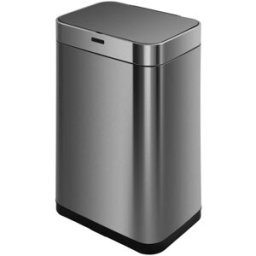 Kitchen Move Cubo de basura de cocina automático plata 60l