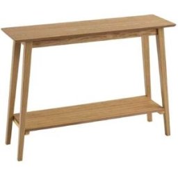 Unimasa Consola recibidor laminada roble de 100x30x72 cm
