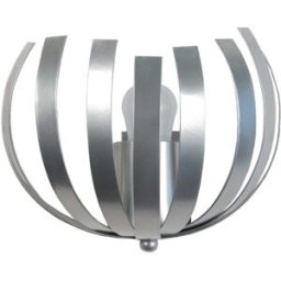 Tosel Aplique de pared demi-globo metal aluminio