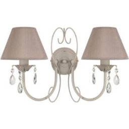 Tosel Lámpara de pared metal taupe pantalle taupe