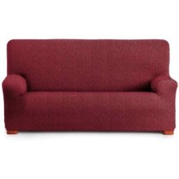 Eysa Funda de sofá 3 plazas elástica burdeos 180-260 cm