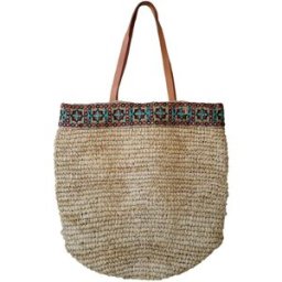 My Bliss Home Bolso de rafia natural, beige