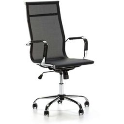 HOMN Sillón de oficina reclinable, tejido transpirable, altura ajustable