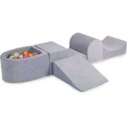 MeowBaby Parque infantil - bloques de escalada con piscina de bolas para niños