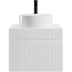 Unique Mueble de baño simple madera blanco