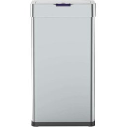 Kitchen Move Cubo de basura de cocina automático plata 90l