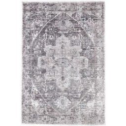 Tom Tailor Alfombra de algodón y poliéster tejida a máquina - gris - 155x235 cm