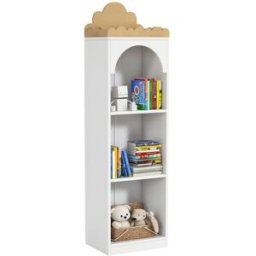AIYAPLAY Librería infantil 40x30x139.5 cm blanco