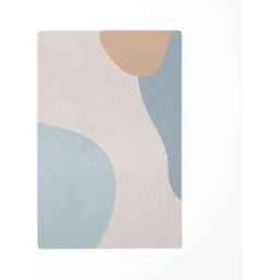 Decochic Alfombra de juego infantil abstracto azul 85x130cm