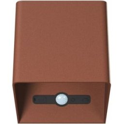 Aplique de pared beneito & faure led corten 6w 3000k sensor usb-c ip54