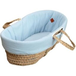 Sevira Kids Cestillo para bebé con colchón funda y sábana ajustable jeanne