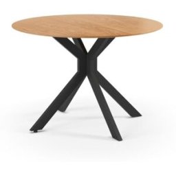 Calicosy Mesa redonda plegable con patas de metal d110 cm -