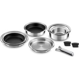 Cuisinox Set cacerolas ø 16, 20 cm con ø mango extraíble acero inoxidable acer